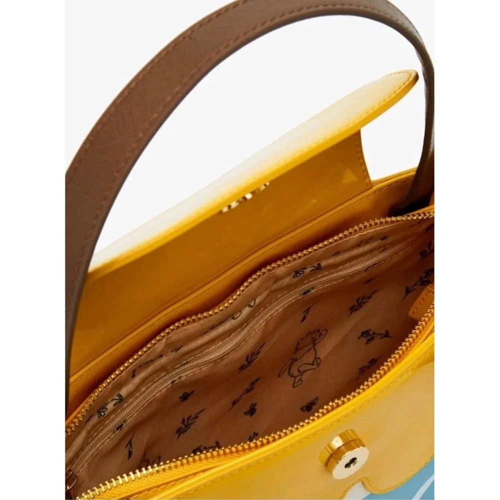 NEW Loungefly Disney Winnie the Pooh Honey Pot Crossbody Bag With CARDHOLDER!‎